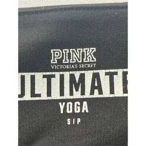 Victoria’s Secret PINK Black Athletic Running Yoga Workout Leggings Women thumbnail 5