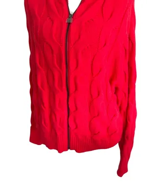 ANN TAYLOR Neon Cable Knit Sweater Size XL NEW NWOT thumbnail 5