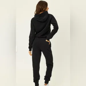 Frankie’s Bikinis Frank‎ Oversized Sweatpants Sz Small in Black thumbnail 3