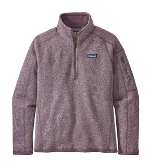 Patagonia Women's Better Sweater® 1/4-Zip in Hazy Purple Size Small Gently Used thumbnail 1