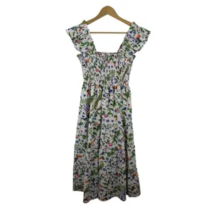 Hill House Stephanie Fishwick‎ Nap Dress XS Mulitcolor Garden Veggies Colorful thumbnail 2