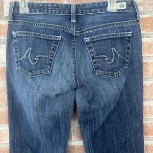AG Adriano Goldschmied Entourage The Club Flare Jeans Size 27 thumbnail 5