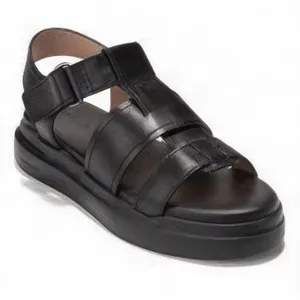 NWOT Cole Haan Grandpro Rally Fisherman Sandal black 7.5 thumbnail 1