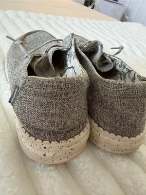 Hey Dude Casual Slip-On Shoes in Heather Taupe thumbnail 8