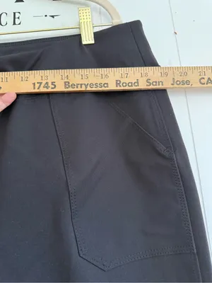 Carhartt Force Womens Utility Stretch Pants Size XL Black Fitted Pull On Slim thumbnail 4