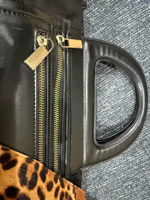 The Anthropologie Prudence Tote Bag with Removable Leopard Crossbody Strap thumbnail 8