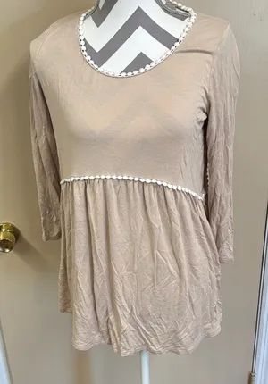 Twenty Second Women's Tan Top thumbnail 1