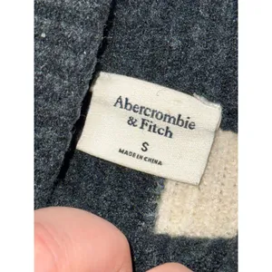 Abercrombie & Fitch Cream Black Wool Colorblock Turtleneck Sweater Womens Size S thumbnail 4