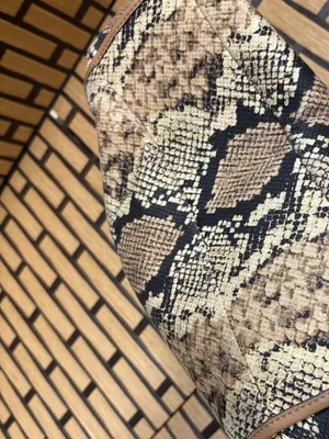 Coach tan Madison python shoulder bag thumbnail 8