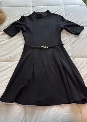 ZARA Black Mini Dress thumbnail 1