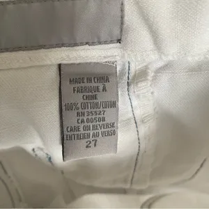 Marithe Francois Girbaud White Denim Capri Cropped Rainbow Embroidered Jeans 27 thumbnail 10
