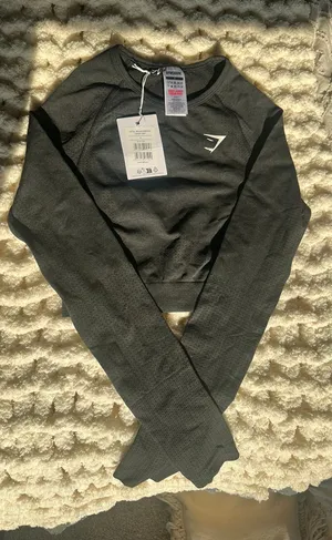 Gymshark Vital Seamless 2.0 Crop Top Long Sleeve thumbnail 1