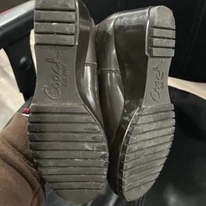 Coach Women's Quilted Dark Brown Boots thumbnail 9