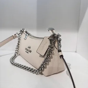 NWT Coach Charlotte Shoulder Bag cl407 with rainbow chain thumbnail 4
