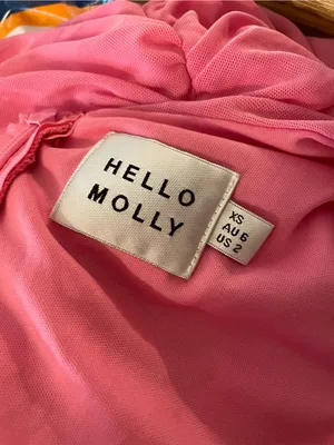 Hello Molly hot pink Not History One-Shoulder Hot Pink Ruched Body-con Dress XS thumbnail 9