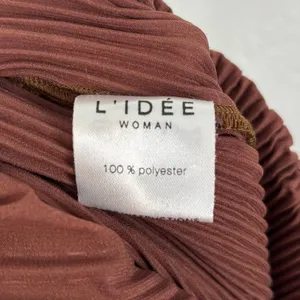 L'idee Soiree One Shoulder Long Sleeve Midi Dress in Chocolate Brown Size 8 thumbnail 7