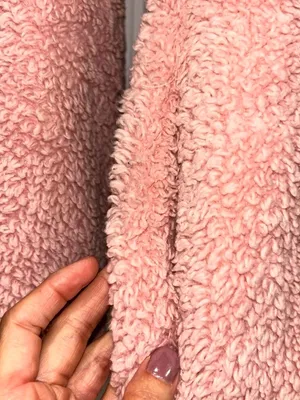Charles River Pink Sherpa Sweatshirt Women's Small thumbnail 4