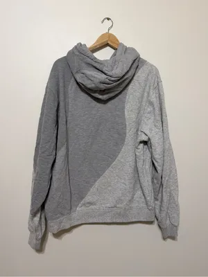 ALO Yoga Make Waves Hoodie in Athletic Heather Grey Tonal Size Medium thumbnail 6