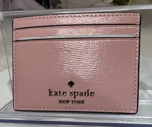 Kate Spade Blush Pink Card Holder thumbnail 1