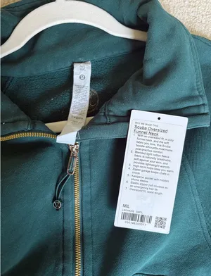 Lululemon Oversized Scuba Funnel Neck Half-Zip thumbnail 4