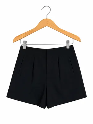 a new day Black High-Waist Tailored Women's Shorts thumbnail 2