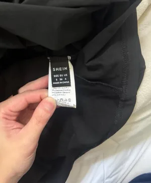 SHEIN Black Padded Crossback Athletic Mini Dress thumbnail 5