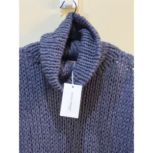 LOVERS + FRIENDS Independent Sweater in Blue Womens Turtleneck Revolve‎ Wool thumbnail 4