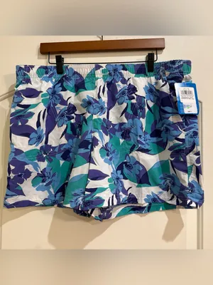 Columbia Sandy River II Women’s XL Floral Multicolor Shorts Pockets XL thumbnail 2