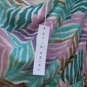 NWT Trina Turk Silk Dress thumbnail 11
