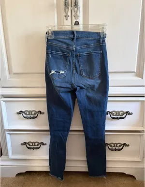 Abercrombie super skinny high rise ankle jeans thumbnail 3