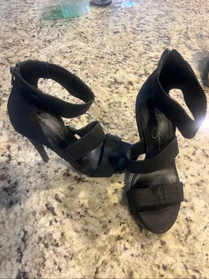 Black Strappy Women's Sandals Jessica Simpson thumbnail 2