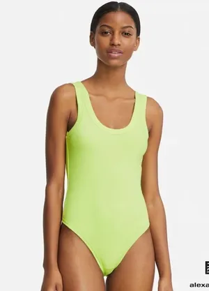 Uniqlo Alexander Wang Green Bodysuit thumbnail 1