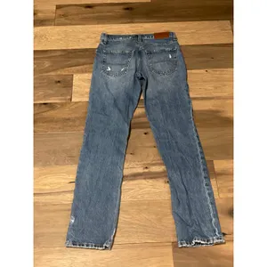 Lucky Brand Mens Medium Wash Straight Leg Distressed Jeans Size W29 L34 thumbnail 6