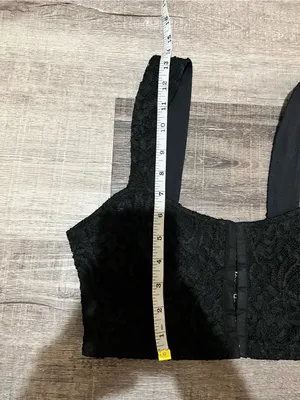 URBAN OUTFITTERS Lace Bustier Bralette Crop Top thumbnail 8