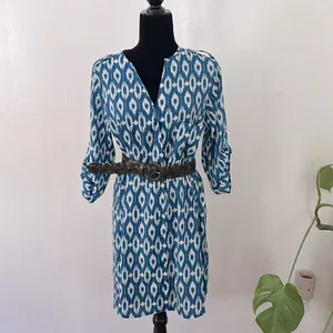 MAEVE Blue mini dress EUC thumbnail 5