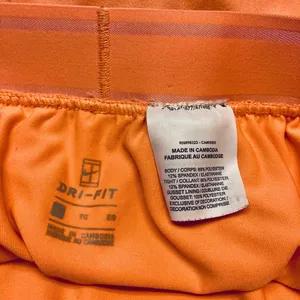 Nike Court Victory Skort Women Size XL‎ Orange Dri-FIT Athletic Tennis Skirt thumbnail 7