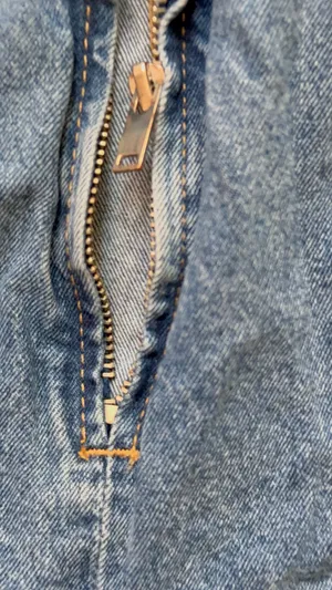 Denim short jumpsuit Blue Size XS thumbnail 2
