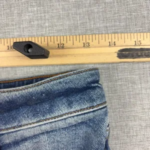 We The Free Jeans Womens 27 Blue Medium Wash High Rise Straight Distressed Denim thumbnail 5