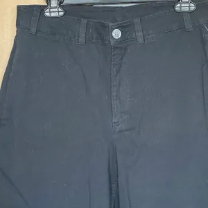Old Navy Black Pants Women’s High Rise Wide Leg Sz 10 thumbnail 4