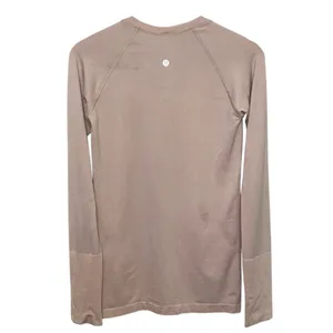Lululemon Light Pink Long Sleeve Swiftly Tech Size 6 thumbnail 5