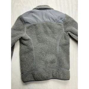Patagonia Los Gatos Gray Sherpa Fleece Jacket Full Zip Womens Size Small Outdoor thumbnail 10
