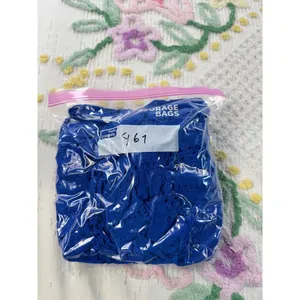 Grace+Karma Blue Smocked Eyelet Midi Dress Ruffle‎ Strap XL thumbnail 8