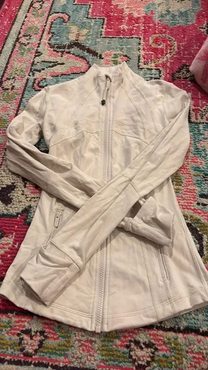 Lululemon Define Jacket Cream White thumbnail 3