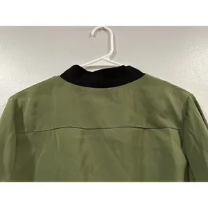 The Limited Green Bomber Jacket Large L thumbnail 5