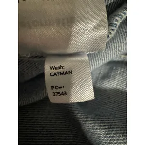 Reformation Jacqui Denim Vest Cayman Wash Button-Front Vest Back Cinch Size S thumbnail 6