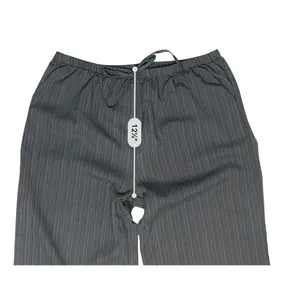 Women's Crinkle Wide Leg Slacks XXL Lightweight Summer Charcoal Gray NEW‎ thumbnail 6