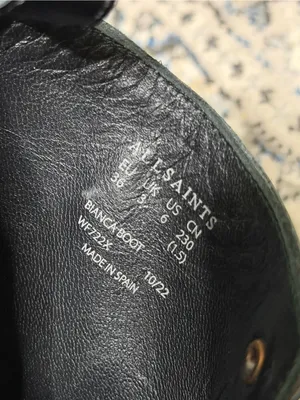 All Saints Bianca Bootie in Black Leather thumbnail 9
