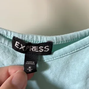 Express Women’s Light Blue Camisole Top w/ Adjustable Spaghetti Straps - Size M thumbnail 2