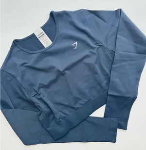 Gymshark L Everyday Seamless Long Sleeve Crop Top thumbnail 2