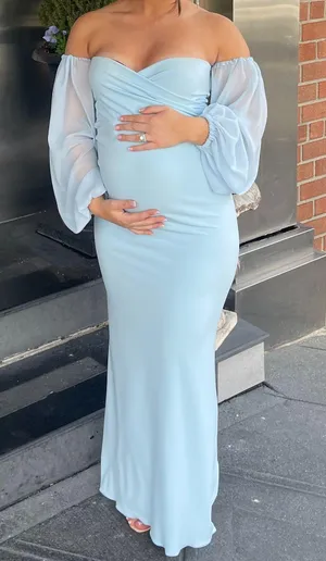 Anyuta Couture Maternity Baby Shower Dress thumbnail 1